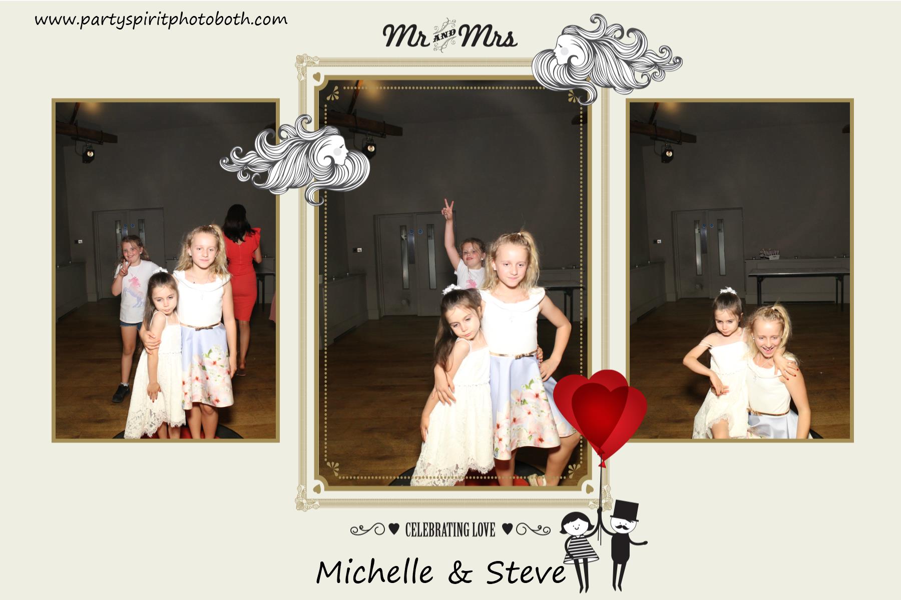 Michelle & Steve Wedding | View more photos from the event at gallery.partyspiritphotobooth.com/u/PartySpiritPhotoBooth/Michelle-Steve-Wedding